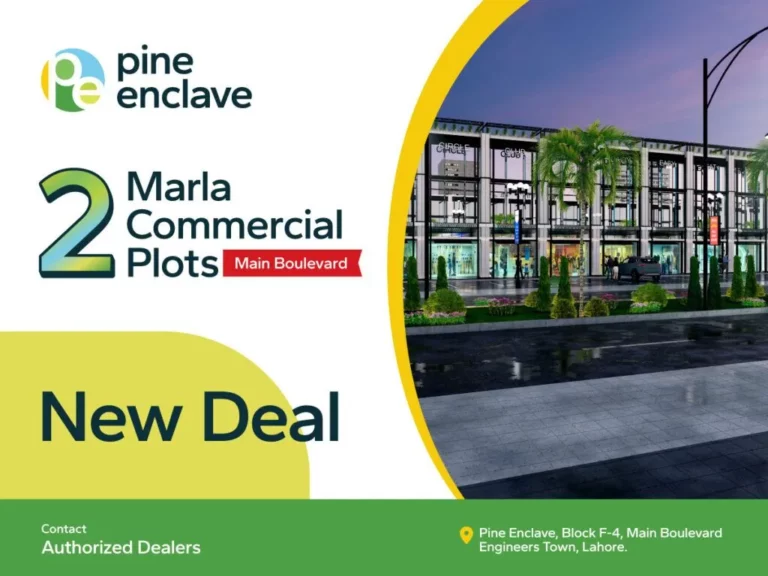 2 Marla Commercial Plots: New Deal
