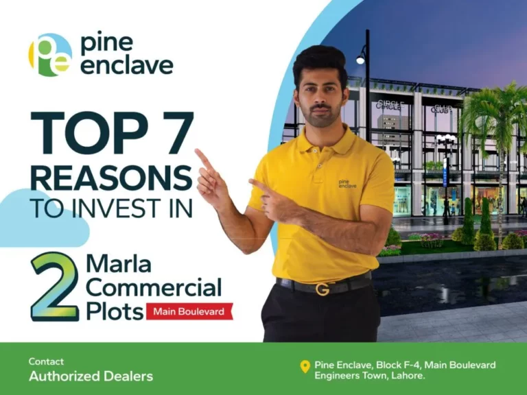 Top 7 Reasons to Invest in 2Marla Commercial Plots